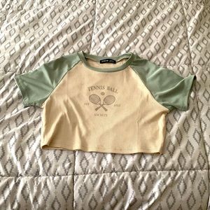 Unused Cute Crop Top